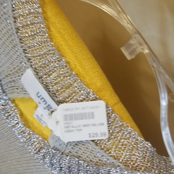 silver blouse - Picture 2 of 2